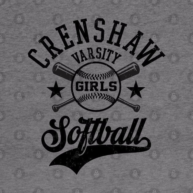 CRENSHAW GIRLS SOFTBALL by LILNAYSHUNZ